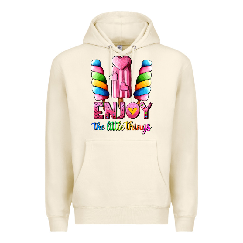 Enjoy The Little Things Premium Hoodie by AdoDesignShop | Teevron