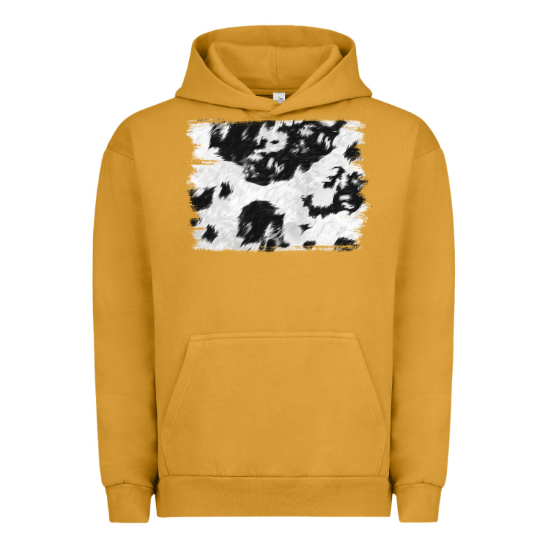 Black And White Cowhide Backround Urban Hoodie by NancyCooperArtShop | Teevron