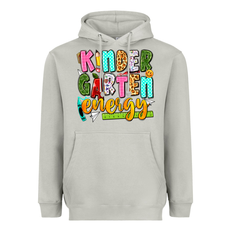 Kindergarten Energy Heavyweight Hoodie by texasbilliewilder | Teevron