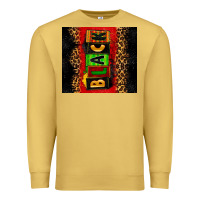 Antique Gold Black Premium Sweatshirt - Zillion Design Studio