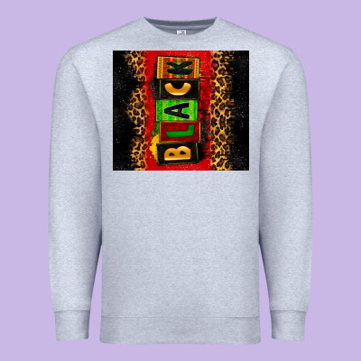 Black Premium Sweatshirt Designed By Zillion Design Studio