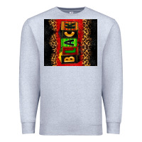 Heather Grey Black Premium Sweatshirt - Zillion Design Studio