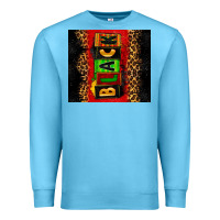 Ocean Blue Black Premium Sweatshirt - Zillion Design Studio