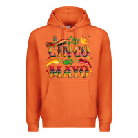 Carrot cinco de mayo with pepper and sombrero Premium Hoodie - Artiststas
