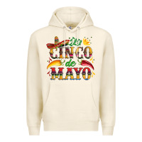 Tofu cinco de mayo with pepper and sombrero Premium Hoodie - Artiststas