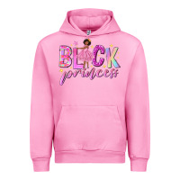Fuchsia Pink black princess black girl Urban Hoodie - NancyCooperArtShop
