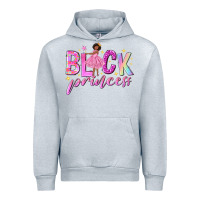 Heather Grey black princess black girl Urban Hoodie - NancyCooperArtShop