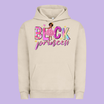 Black Princess Black Girl Urban Hoodie Designed By Nancycooperartshop