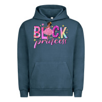 Pigment Midnight Navy black princess black girl Urban Hoodie - NancyCooperArtShop