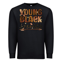 Black Young black free-ish Premium Sweatshirt - Zillion Design Studio