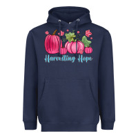 Navy harvesting hope Heavyweight Hoodie - Zillion Design Studio