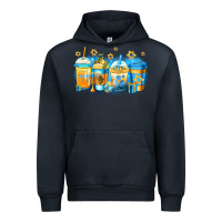 Navy hanukkah coffee Urban Hoodie - Jasminsmagicworld