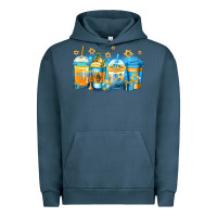 Pigment Midnight Navy hanukkah coffee Urban Hoodie - Jasminsmagicworld