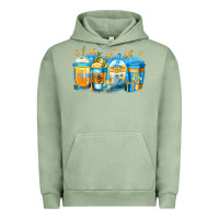 Pigment Oil Green hanukkah coffee Urban Hoodie - Jasminsmagicworld