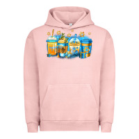 Pigment Salmon hanukkah coffee Urban Hoodie - Jasminsmagicworld