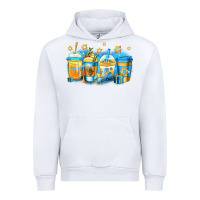 White hanukkah coffee Urban Hoodie - Jasminsmagicworld