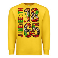 Lemon 1865 Juneteenth Premium Sweatshirt - Zillion Design Studio