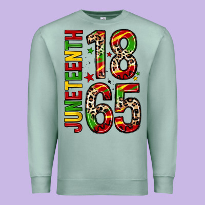1865 Juneteenth Premium Sweatshirt Designed By Zillion Design Studio