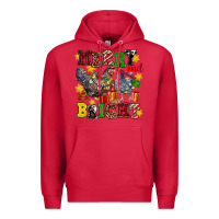Cardinal chicken merry and bright Premium Hoodie - AdoDesignShop