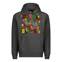 Charcoal Heather chicken merry and bright Premium Hoodie - AdoDesignShop