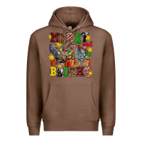 Chestnut chicken merry and bright Premium Hoodie - AdoDesignShop