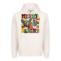 Pale Pink chicken merry and bright Premium Hoodie - AdoDesignShop