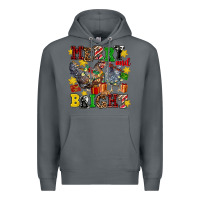 Rock chicken merry and bright Premium Hoodie - AdoDesignShop