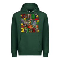 Sports Green chicken merry and bright Premium Hoodie - AdoDesignShop