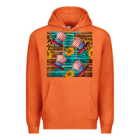 Carrot celebrity hat with leopard Premium Hoodie - BundleAndBundleShop