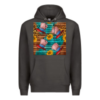Smoke celebrity hat with leopard Premium Hoodie - BundleAndBundleShop