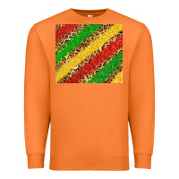 Carrot African colors leopard Premium Sweatshirt - Zillion Design Studio