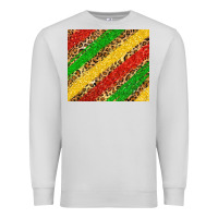 Dove Grey African colors leopard Premium Sweatshirt - Zillion Design Studio
