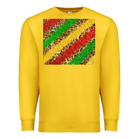 Lemon African colors leopard Premium Sweatshirt - Zillion Design Studio