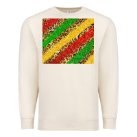 Sandshell African colors leopard Premium Sweatshirt - Zillion Design Studio