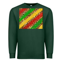 African Colors Leopard Premium Sweatshirt | Teevron
