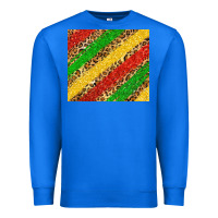 True Royal African colors leopard Premium Sweatshirt - Zillion Design Studio