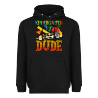 Black kindergarten dude Heavyweight Hoodie - texasbilliewilder