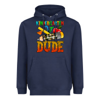 Navy kindergarten dude Heavyweight Hoodie - texasbilliewilder