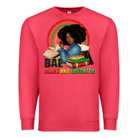 Cardinal Bae black and educated Premium Sweatshirt - Zillion Design Studio