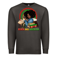 Smoke Bae black and educated Premium Sweatshirt - Zillion Design Studio