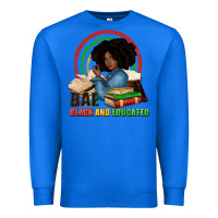True Royal Bae black and educated Premium Sweatshirt - Zillion Design Studio