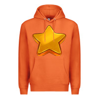 Carrot 3d golden stars Premium Hoodie - AdoDesignShop