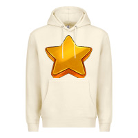 Sandshell 3d golden stars Premium Hoodie - AdoDesignShop