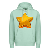 Seafoam 3d golden stars Premium Hoodie - AdoDesignShop