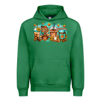 Emerald thanksgiving coffee Urban Hoodie - Jasminsmagicworld