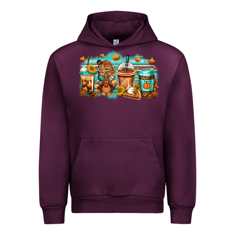 Thanksgiving Coffee Urban Hoodie by Jasminsmagicworld | Teevron