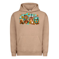 Pigment Burro thanksgiving coffee Urban Hoodie - Jasminsmagicworld