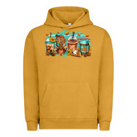 Pigment Peanut Butter thanksgiving coffee Urban Hoodie - Jasminsmagicworld
