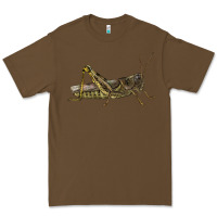 Cacao Grasshopper Premium Tee - LillyAllenDesigns