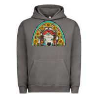 Pigment Tornado scottish white calf  rainbow Urban Hoodie - BarkalooDesign